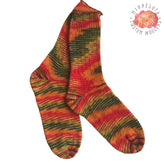 Unique Hand Dyed Wool Socks, Hand Knit Socks , Soft Socks for Women, One of a Kind Gift, Cozy Wool Socks Men, Wool Socks Women, Handknit
